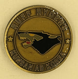 Ruff Riders Kundan AB Korea 8th Transportation Air Force Challenge Coin