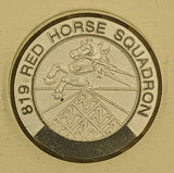 819 Red Horse Squadron Air Force Challenge Coin