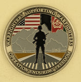 455th Expeditionary Mission Support Group Bagram Airfield Afghanistan OEF Air Force Challenge Coin