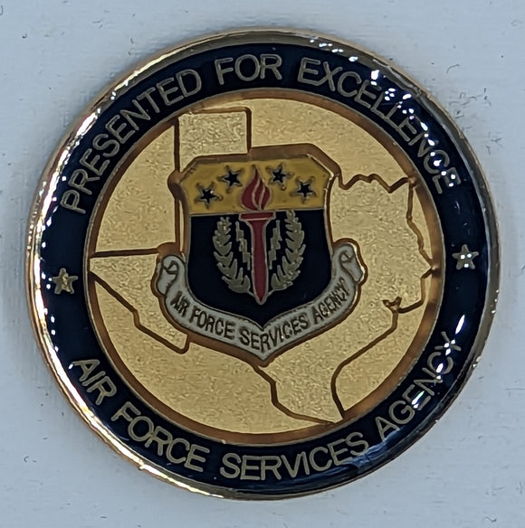 USAF Services Combat Support Air Force Challenge Coin