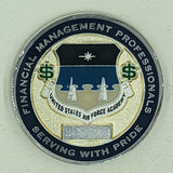 USAF Academy Financial Management Air Force Challenge Coin