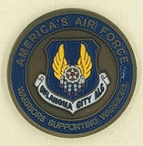 327th Aircraft Susteainment Wing Air Force Challenge Coin