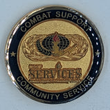 Air Force Services Agency Challenge Coin