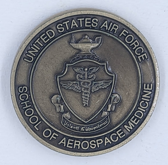 USAF School of Aerospace Medicine Air Force Challenge Coin