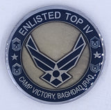 USAF Operation Iraqi Freedom Top IV Air Force Challenge Coin