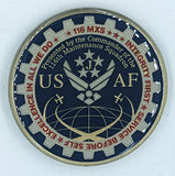 116 MXS JSTARS Commander Air Force Challenge Coin