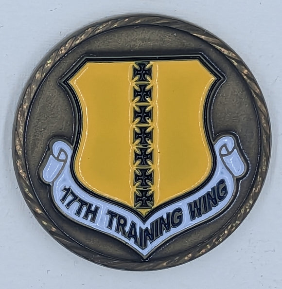 17th Training Wing 17th Medical Group Cobras Air Force Challenge Coin
