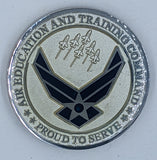 Air Education and Training Command HQ Air Force Challenge Coin