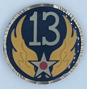 Thirteenth Air Force Detachment 1 Challenge Coin