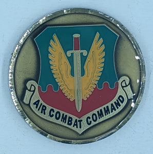 ACC Postal Services Air Combat Command Air Force Challenge Coin