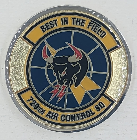 729th Air Control Squadron Air Force Challenge Coin