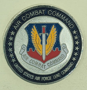 Air Combat Command Air Force Challenge Coin