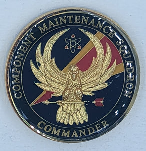 Component Maintenance Sq Commander Air Force Challenge Coin