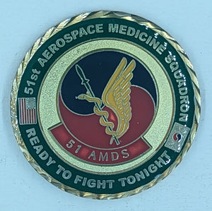 51st Aerospace Medicine Sq Air Force Challenge Coin