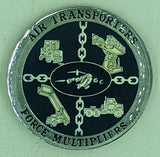 Air Mobility Command Air Transporters Force Multipliers Air Force Challenge Coin