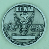 364th Training Squadron Service With Honor Air Force Challenge Coin