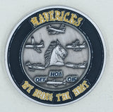 379 EAMXS Mavericks We Bring The Heat Air Force Challenge Coin