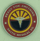 944th Medical Sq Ready For Anything 2011 Air Force Challenge Coin