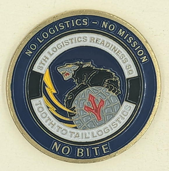 6th Logistics Readiness Sq Wraith Commander Air Force Challenge Coin