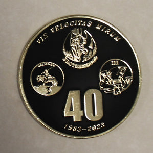 SEAL Team 3 / Three 40th Anniversary Navy Challenge Coin