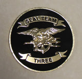 SEAL Team 3 / Three 40th Anniversary Navy Challenge Coin