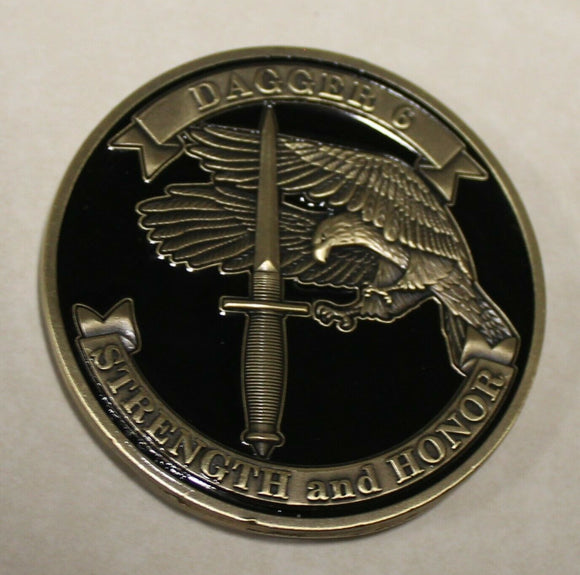 LGEN Mulholland Dagger-6 5th SFGA Afghanistan Horse Soldiers Army Challenge Coin