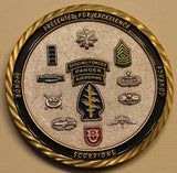 7th Special Forces Airborne 1st Battalion Commander Army Challenge Coin