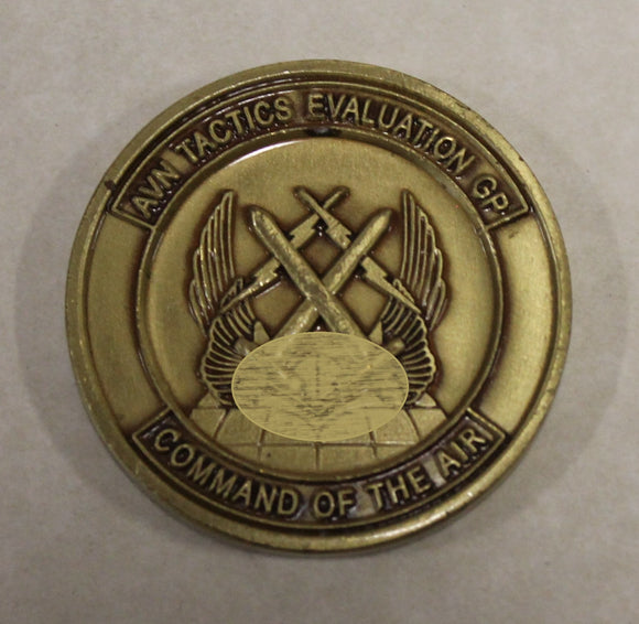 Aviation Tactics Evaluation Group AVTEG Tier-1 JSOC Air Force Element Challenge Coin.