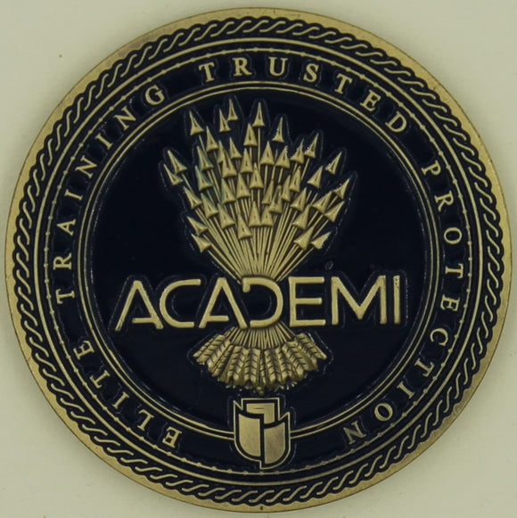 POSTAGE for: Academi Private Military Challenge Coin