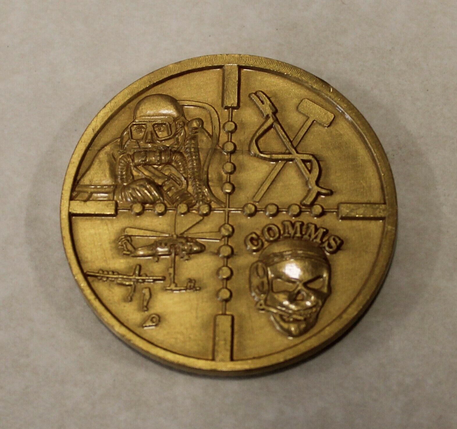 Navy Sere Command Rabbit Coin Naval Special Warfare Advanced Training Command Navy SEAL Challenge Co ...