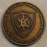 El Salvador Belloso Battalion Special Forces Challenge Coin