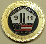 Osama Bin Laden Seal Team Six / 6 September 9-11 Navy Military Challenge Coin