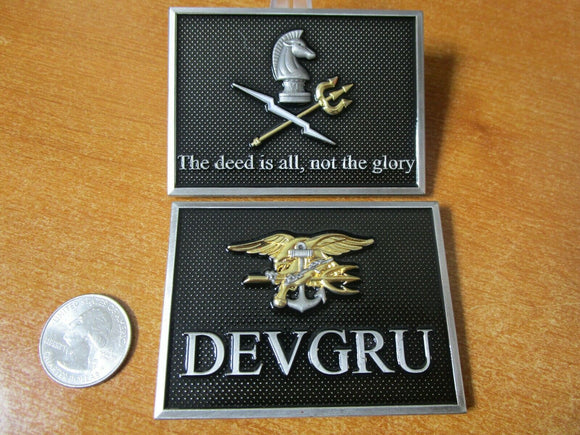 Black Squadron DEVGRU Naval Special Warfare SEAL Team 6 Navy Challenge Coin