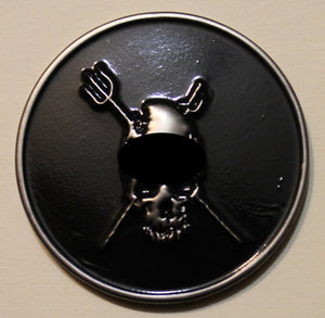 Naval Special Warfare Development Group / DEVGRU SEAL Team 6 Theater Made Black Squadron Navy Challenge Coin