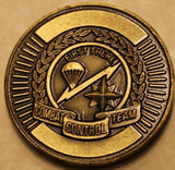 Combat Control Team Airborne Air Force Steinbeck Special Challenge Coin / Army / Special Forces