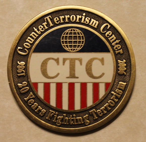 CounterTerrorism Center Central Intelligence Agency CIA 2006 Challenge Coin