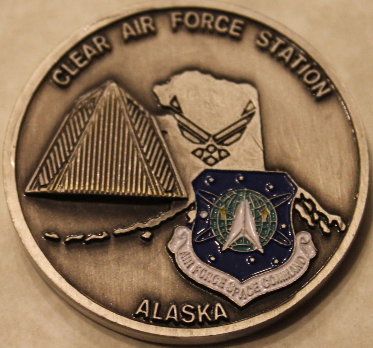 13 Sws 13th Space Warning Squadron Clear Air Force Station Alaska Challenge C ...