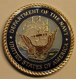 Commander Test & Evaluation Force Navy Challenge Coin