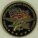 Naval Special Warfare Group DEVGRU SEAL Team  6 / Six K9 War Dog Challenge Coin