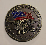 Naval Special Warfare Development Group DEVGRU Tier-1 SEAL Team 6 Gray Squadron Warrior Man Navy Challenge Coin