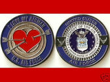 I Love My Airman Air Force Challenge Coin