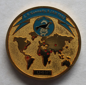 SEAL Team 2 / Two 50th Anniversary 1962-2012 Navy SEALs and Team 2 Serial Numbered Challenge Coin