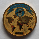 SEAL Team 2 / Two 50th Anniversary 1962-2012 Navy SEALs and Team 2 Serial Numbered Challenge Coin