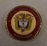 Marine Security Guard Detachment Bogota Columbia Challenge Coin