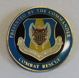 71st Combat Rescue Squadron / Pararescue Serial #059 Commander Air Force Challenge Coin