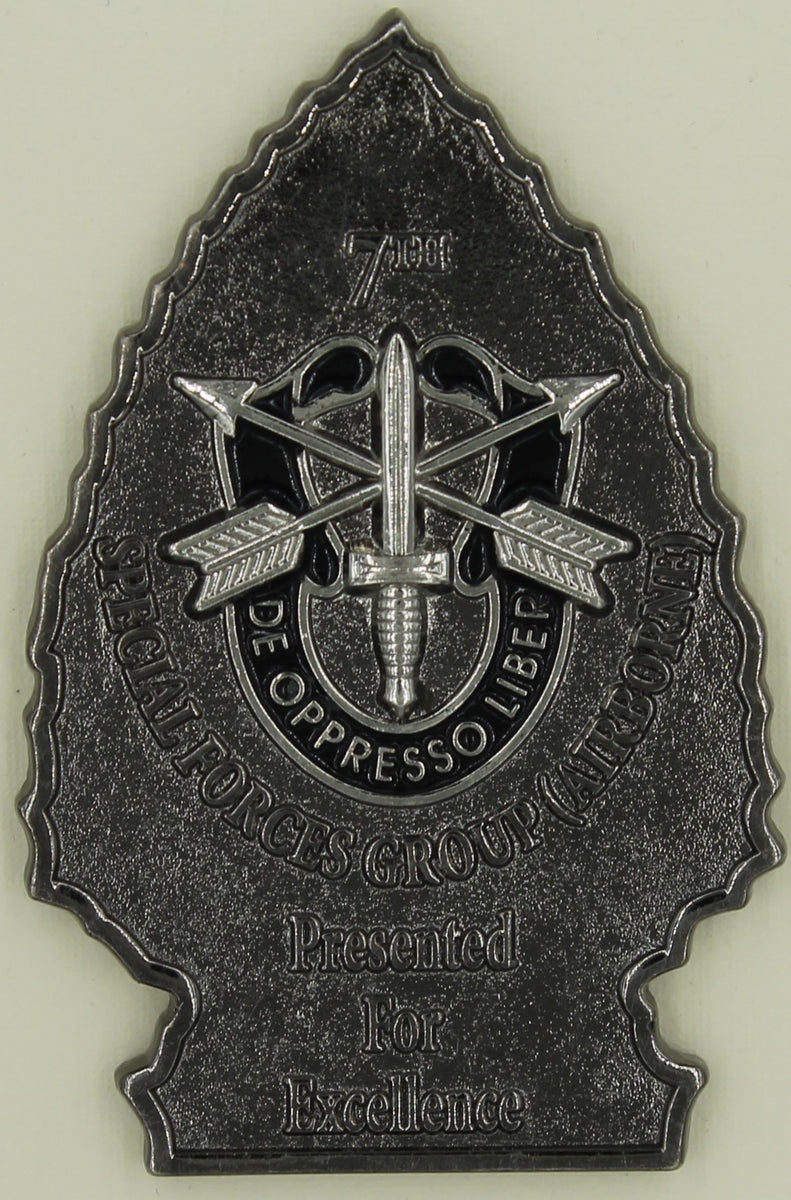 7th Special Forces Airborne Commanders Army Challenge Coin – Rolyat ...