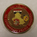 303rd Expeditionary Fighter Squadron Operation IRAQI FREEDOM Kickass 2003 A-10 Warthogs ...Ante Up Beeoitch Air Force Challenge Coin