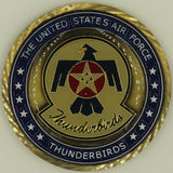 Thunderbird Demo Team 5 & 6 Solos Air Force Challenge Coin