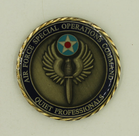 Air Force Special Operations Command ICO Air Traffic Control Air Force Challenge Coin