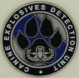 Secret Service K9 EOD Unit Challenge Coin